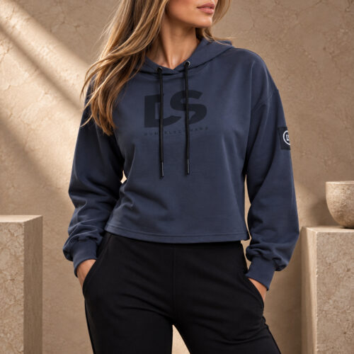 Da-Hoodie oversize W-3 DSFULL PLA asphalt
