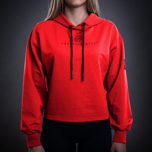 Da-Hoodie oversize W-3 ROLLUP red