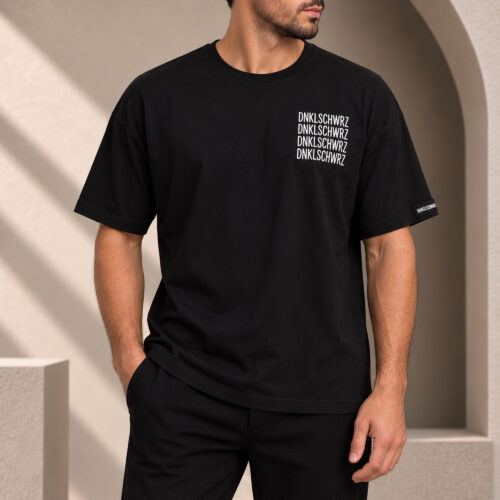 Oversize T-Shirt DS-100 4LINES black