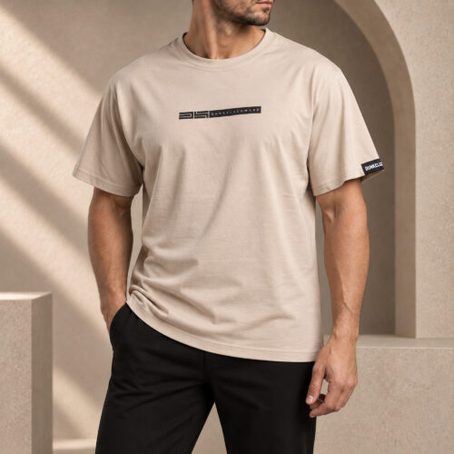 Oversize T-Shirt DS-100 WEB sand