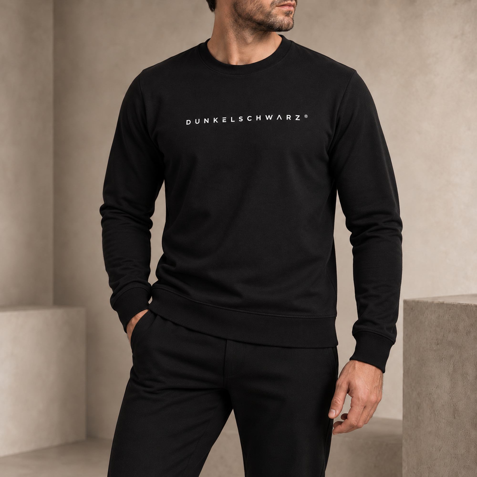 Sweatshirt DS-5 LOGO black/white