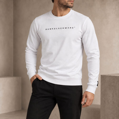 Sweatshirt DS-5 LOGO white
