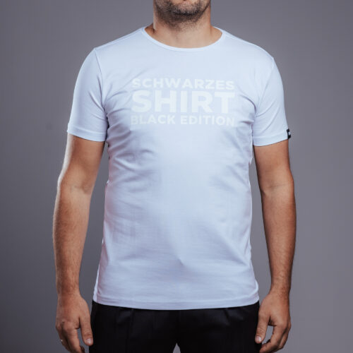 T-Shirt DS-1 SCHWARZ white/WHITE