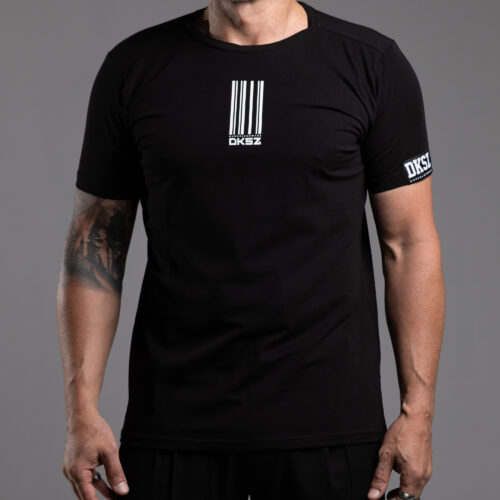 T-Shirt DS-1 LONGSTRIPES black