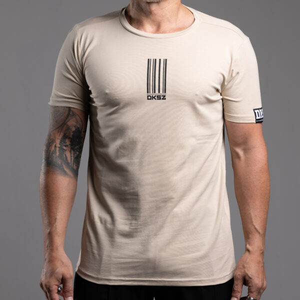 T-Shirt DS-1 LONGSTRIPES sand