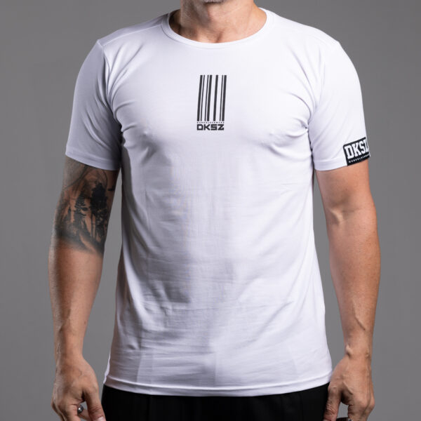 T-Shirt DS-1 LONGSTRIPES white