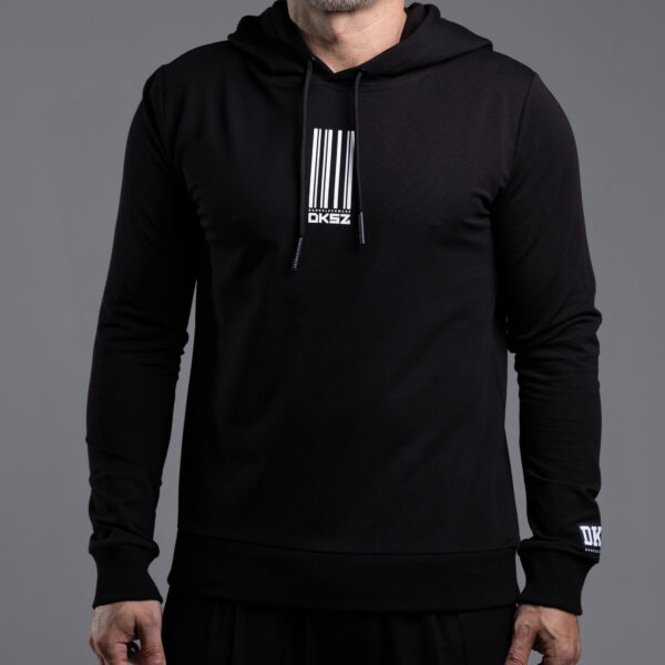 Hoody DS-3 LONGSTRIPES black