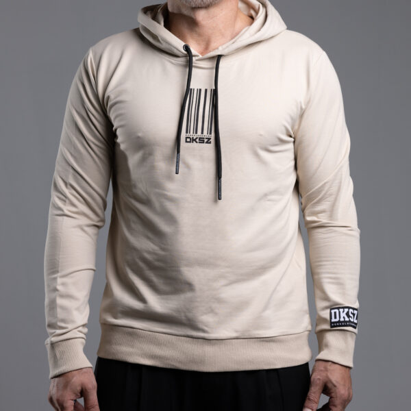 Hoody DS-3 LONGSTRIPES sand
