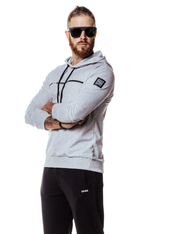 Hoody DS-3 CENT lightgrey/m. – Bild 2