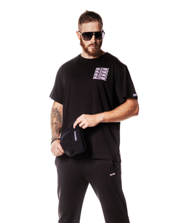 Oversize T-Shirt DS-100 4LINES black – Bild 2