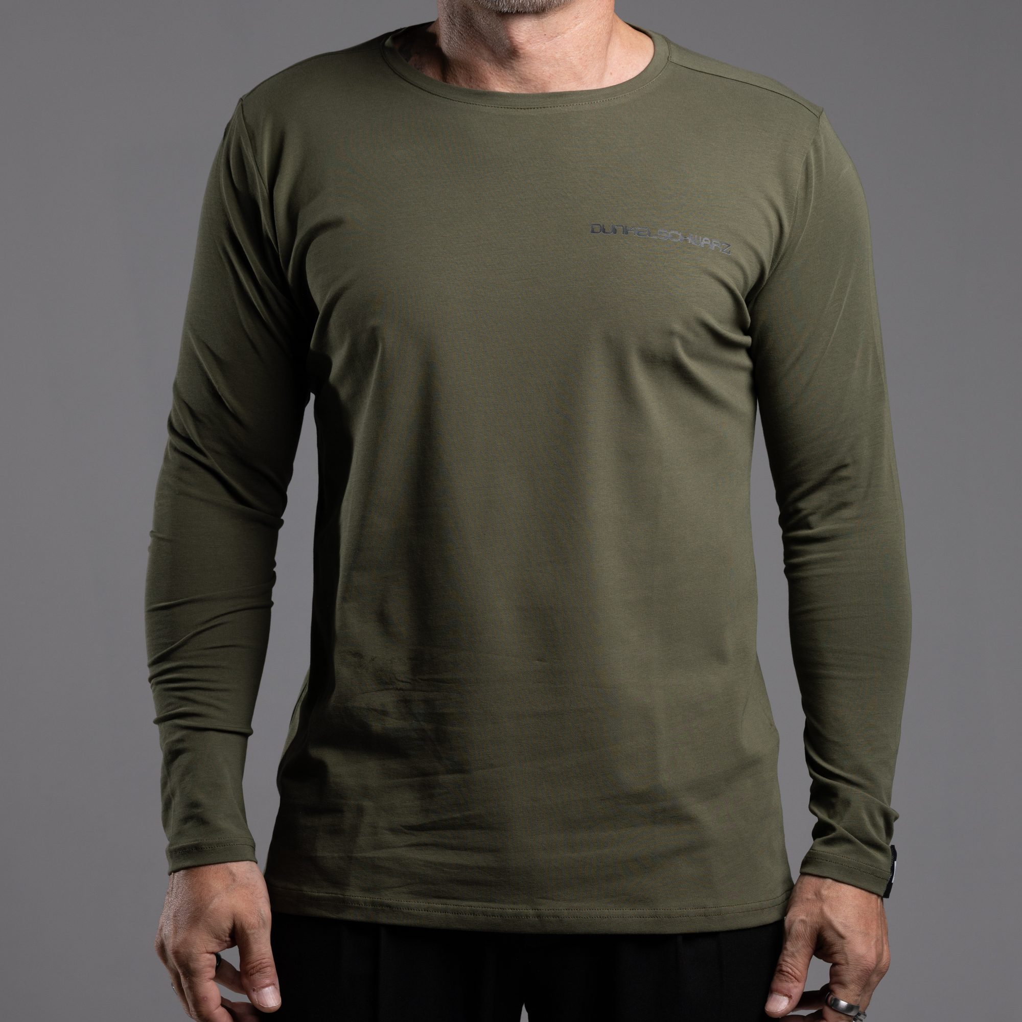 Langarmshirt DS-2 LONGPETIT oliv