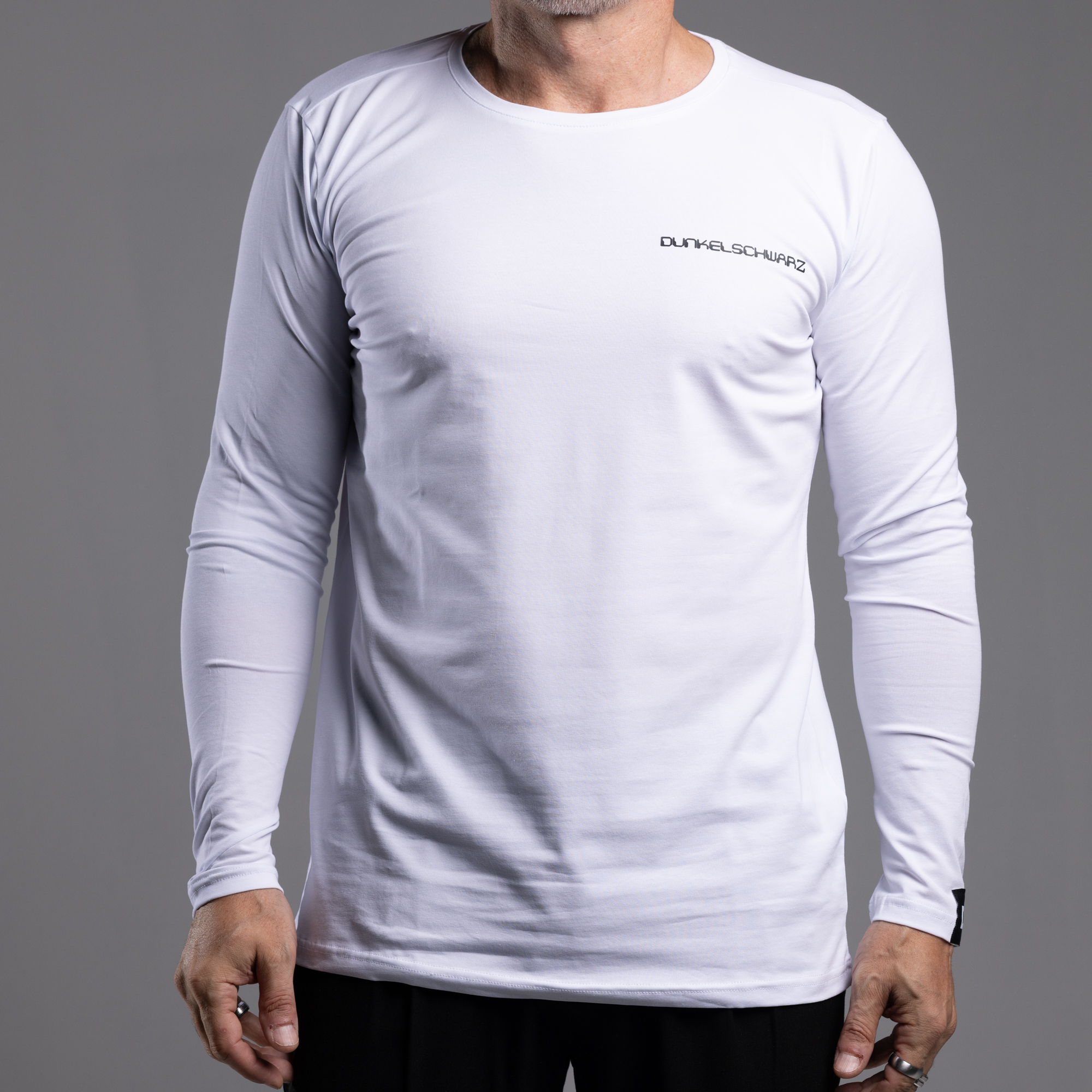 Langarmshirt DS-2 LONGPETIT white
