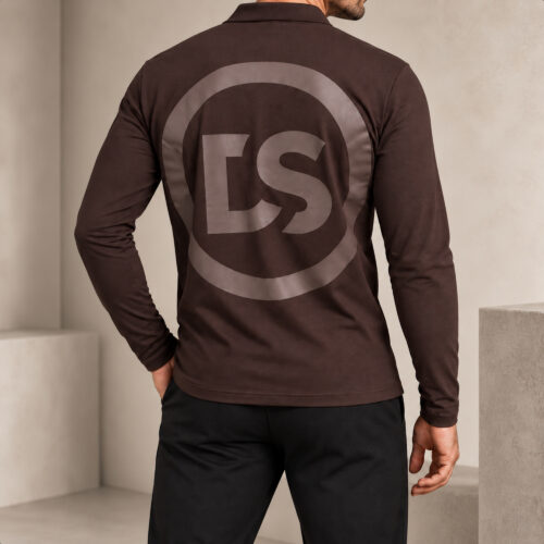 Hemd-Langa. DS-602 DSBACK chocolate