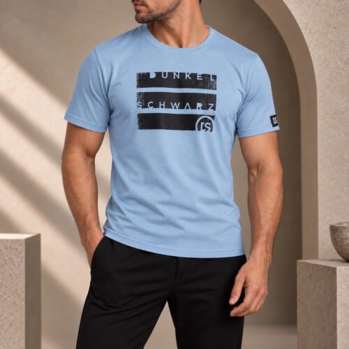 T-Shirt DS-1 BIGBLOCKS26 lightblue