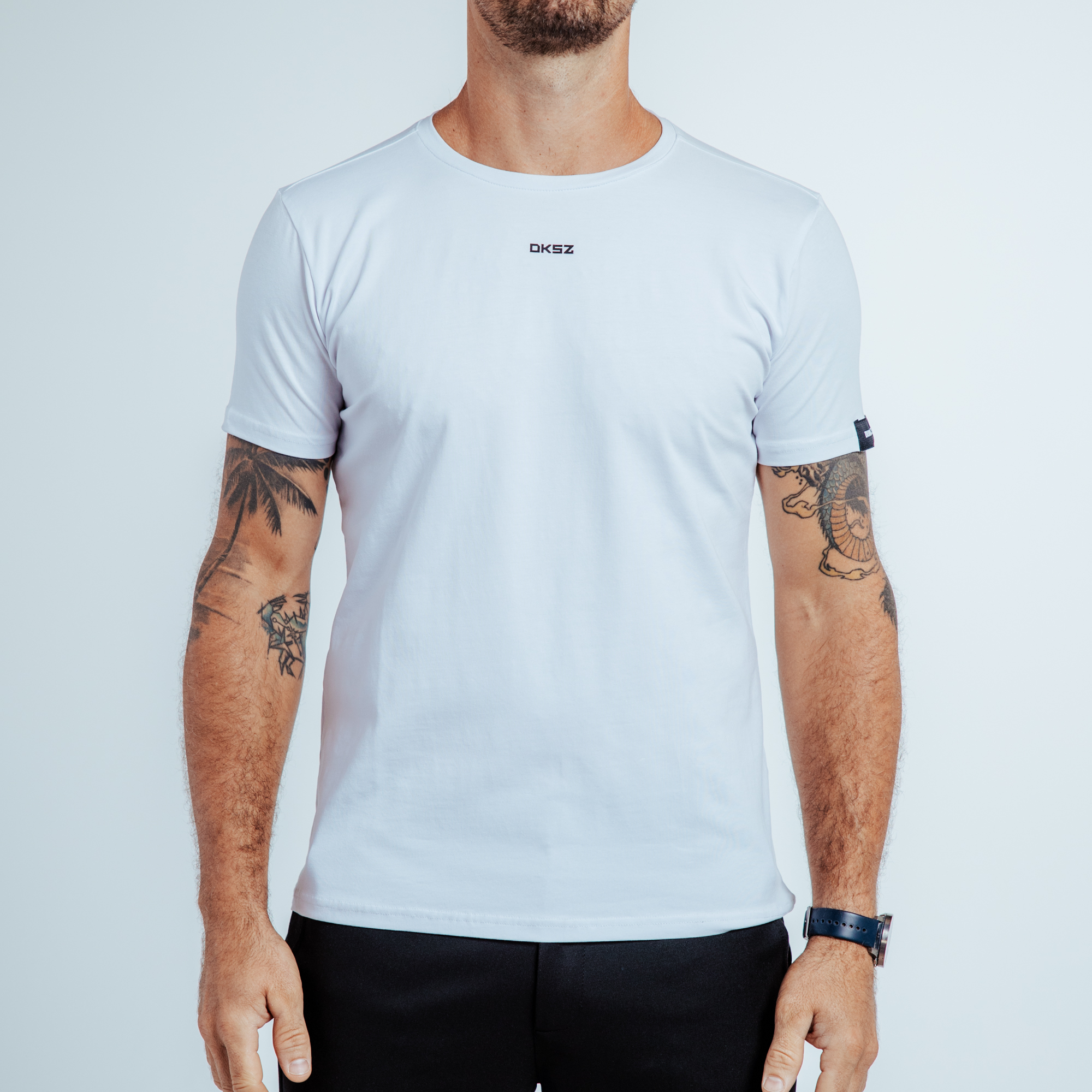 T-Shirt DS-1 BLINDDKSZ white – Bild 2