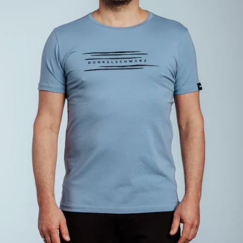 T-Shirt DS-1 LINES lightblue