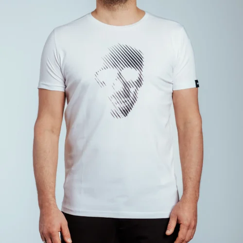 T-Shirt DS-1 SKULL26 white