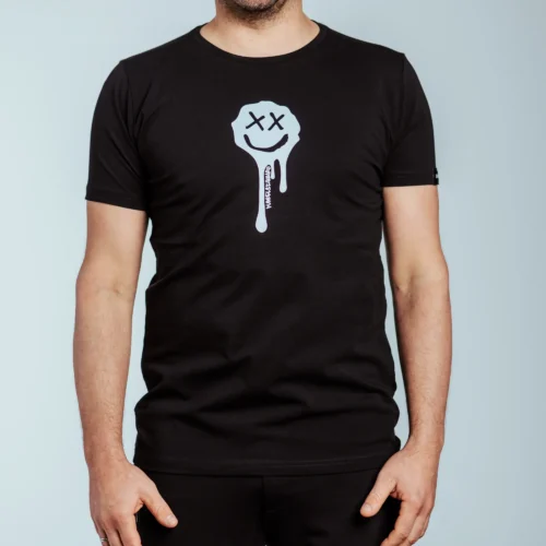 T-Shirt DS-1 SMILE26 black
