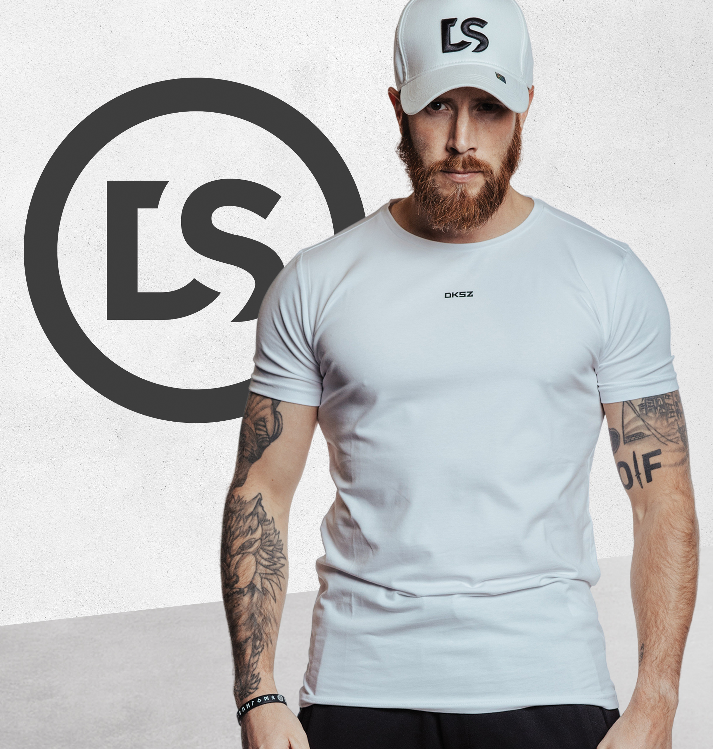T-Shirt DS-1 BLINDDKSZ white – Bild 3