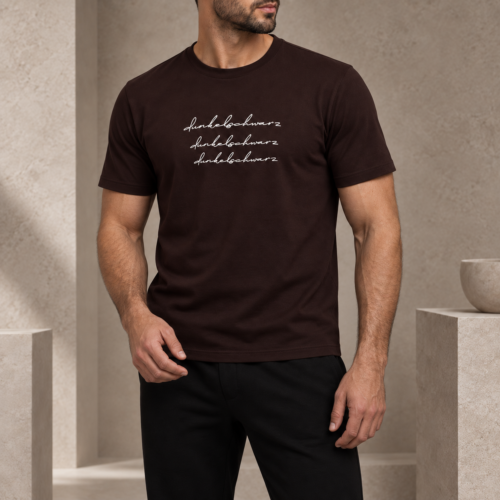 T-Shirt DS-1 3CURVED chocolate