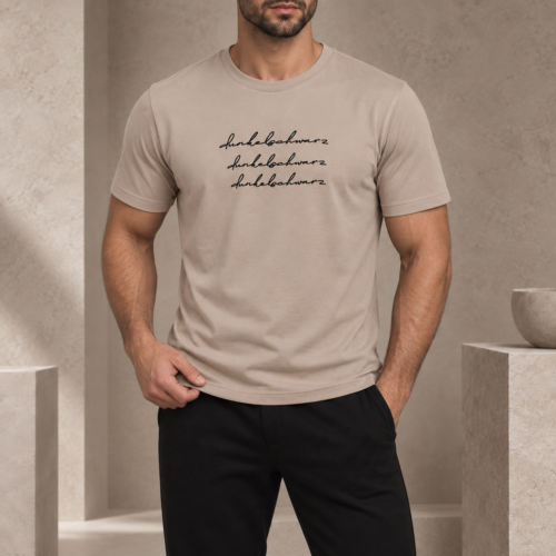 T-Shirt DS-1 3CURVED nougat