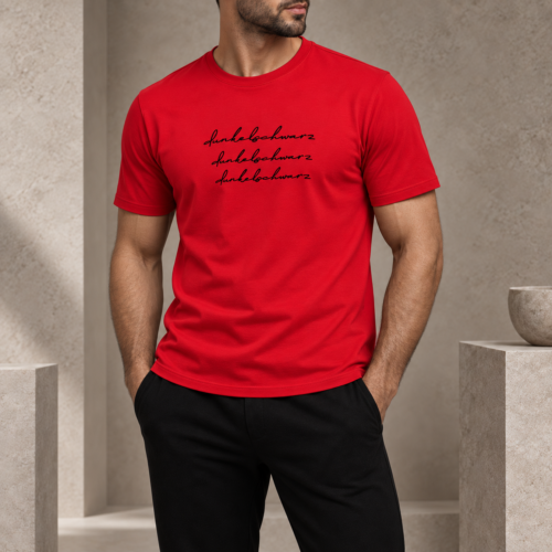 T-Shirt DS-1 3CURVED red