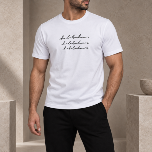 T-Shirt DS-1 3CURVED white