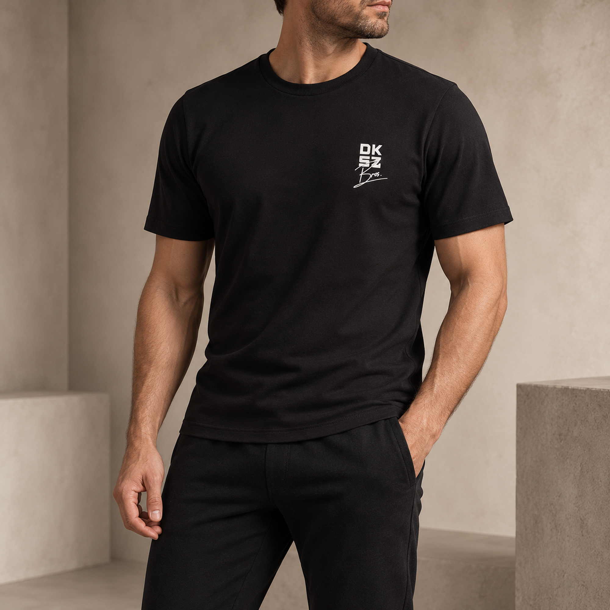 T-Shirt DS-1 BRO black