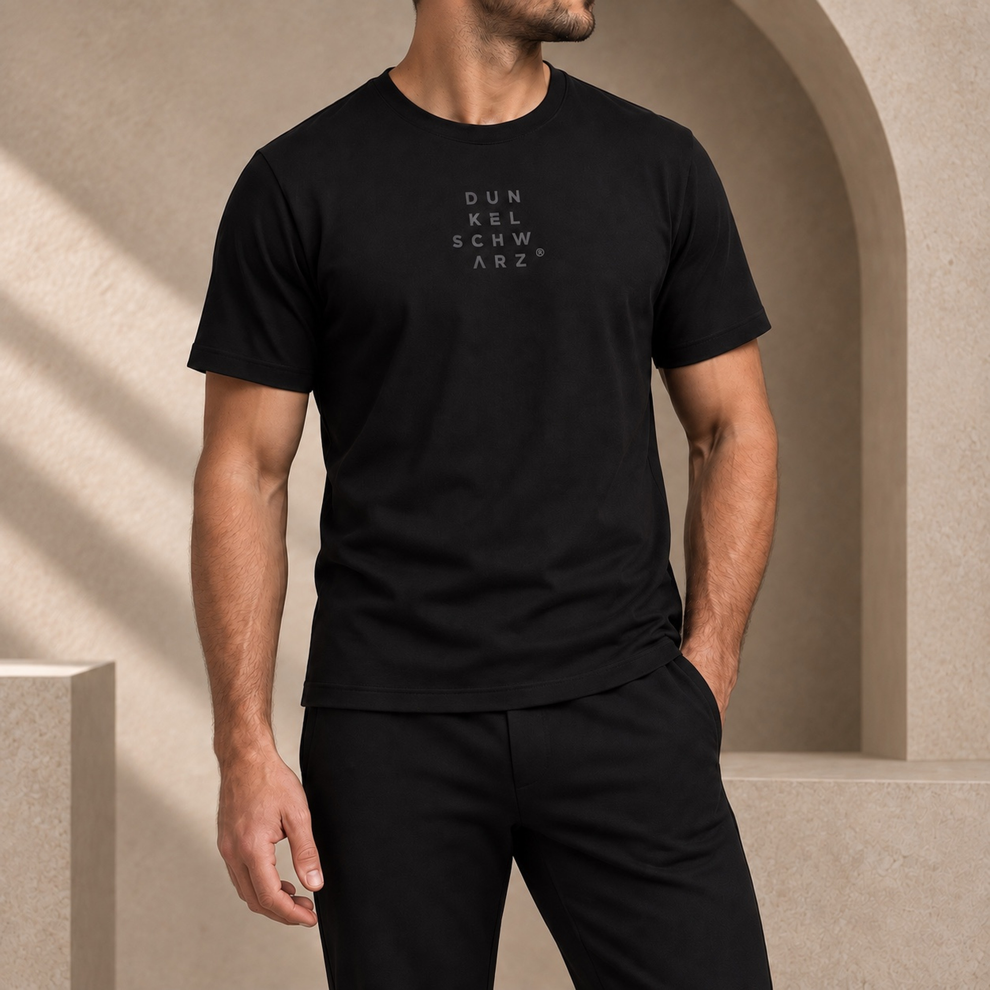 T-Shirt DS-1 LFBACK black – Bild 2