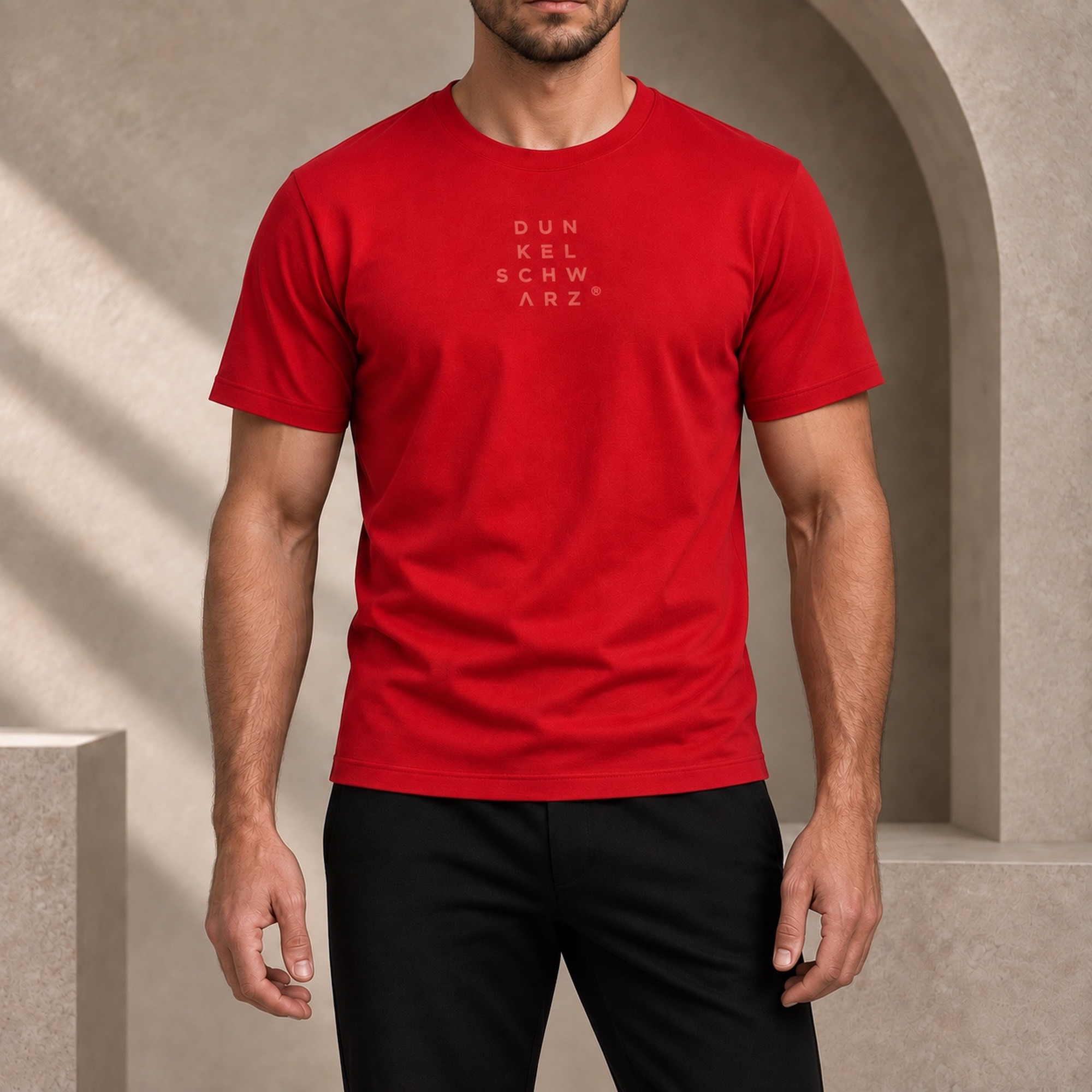 T-Shirt DS-1 LFBACK red – Bild 2