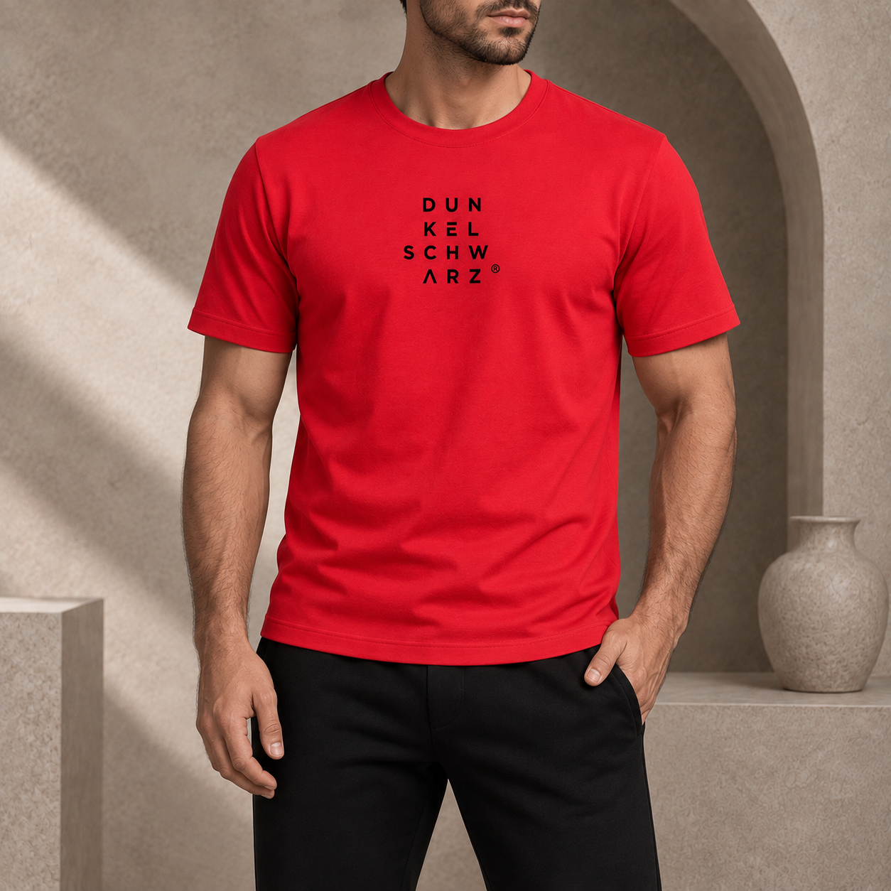 T-Shirt DS-1 LOOK red