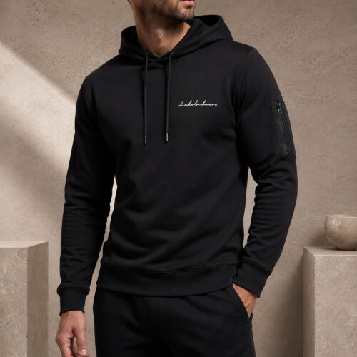 Hoody DS-3 CURVEDZIP black