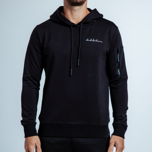 Hoody DS-3 CURVEDZIP black