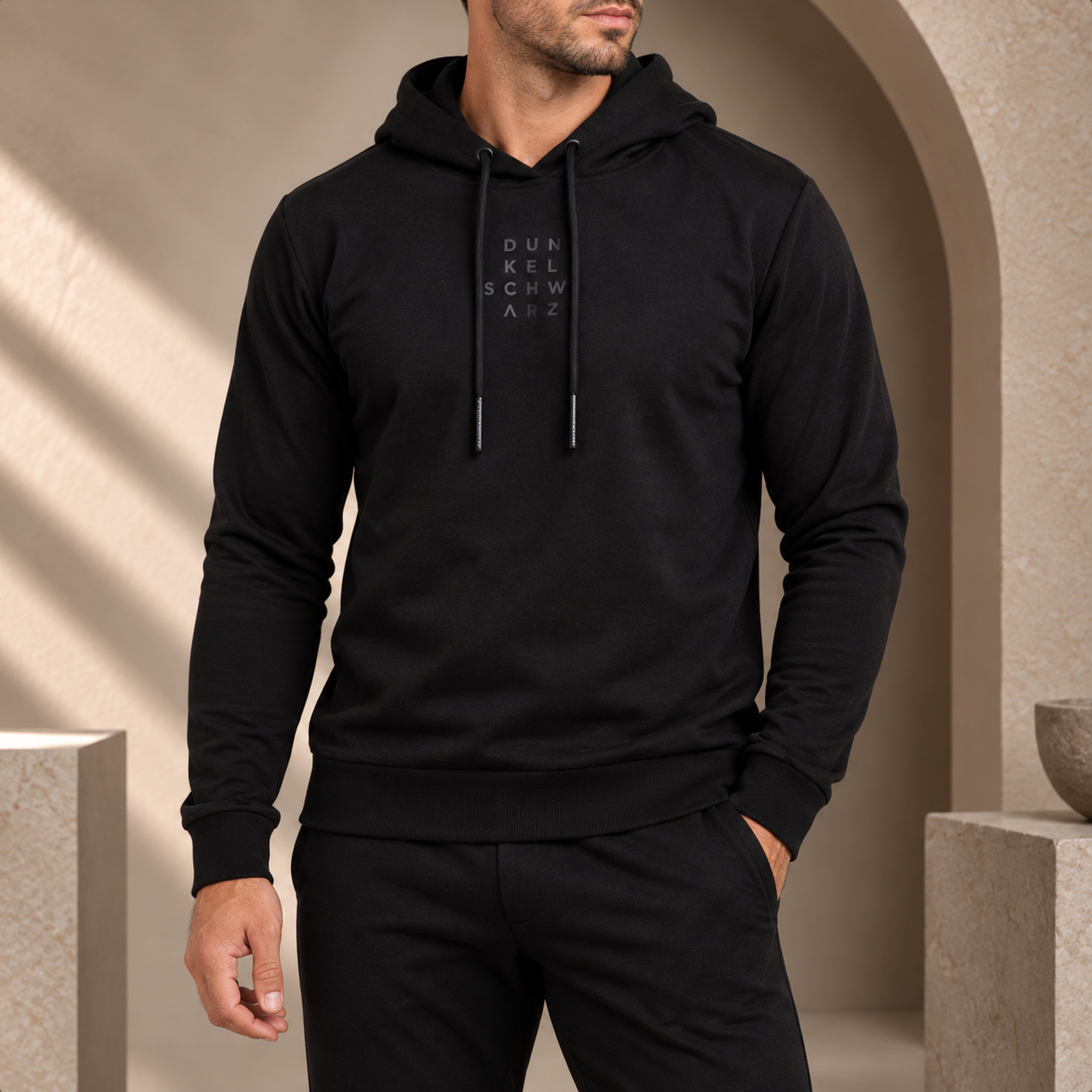 Hoody DS-3 LFBACK black – Bild 2