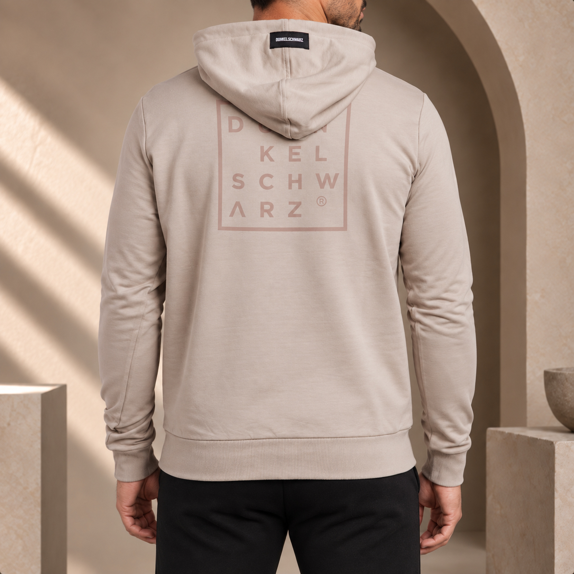 Hoody DS-3 LFBACK nougat