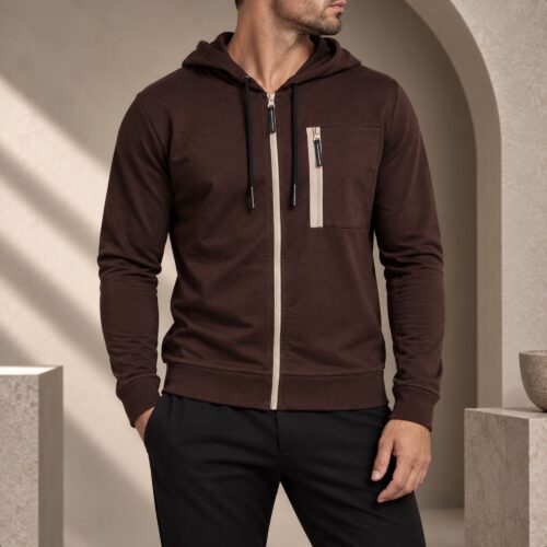 Ziphoody DS-41 CONZIP26 chocolate