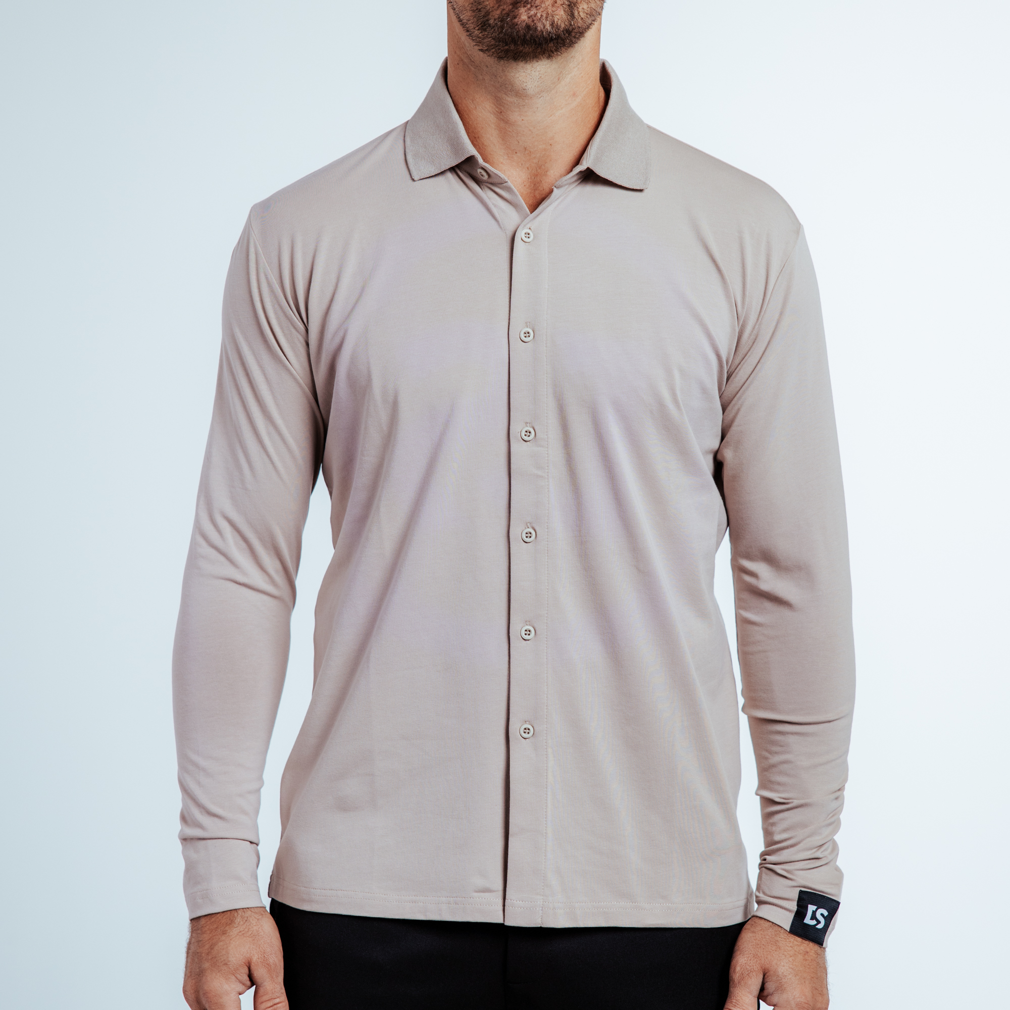 Hemd-Langa. DS-602 DSBACK nougat – Bild 2