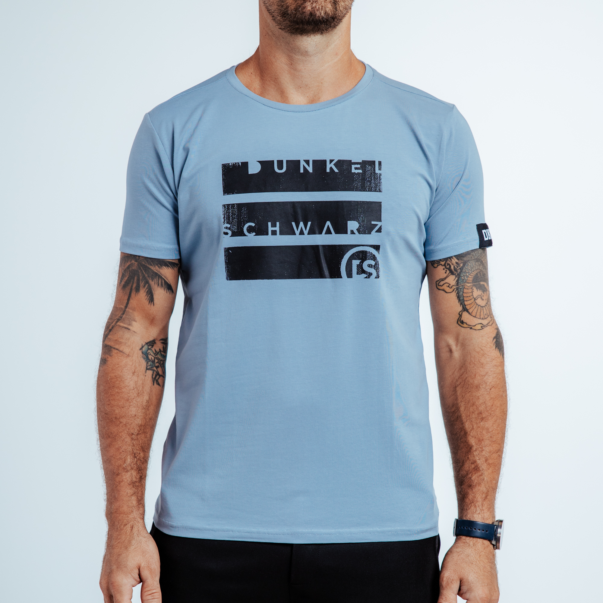 T-Shirt DS-1 BIGBLOCKS26 lightblue